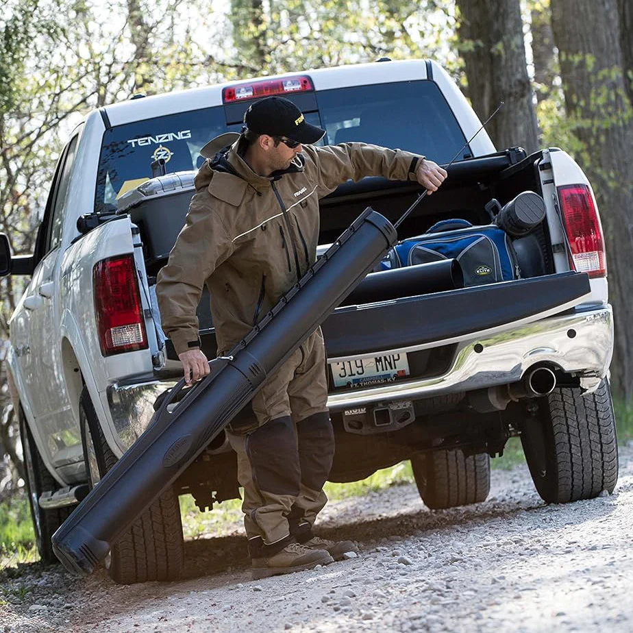 Tubo Portacañas Plano Airliner Telescópico para Cañas de Pescar - Imagen 3