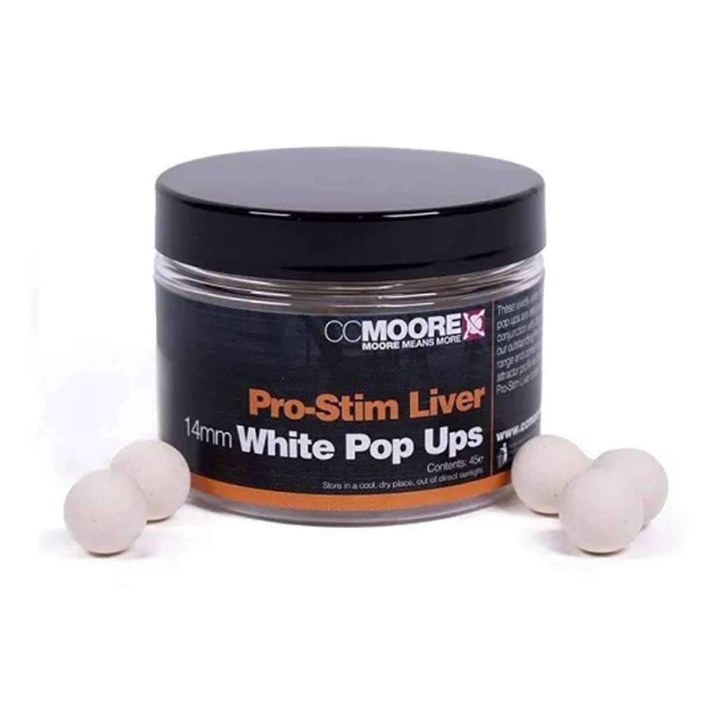 CCMOORE PRO-STIM LIVER Pop Ups White 14 mm - Imagen 2