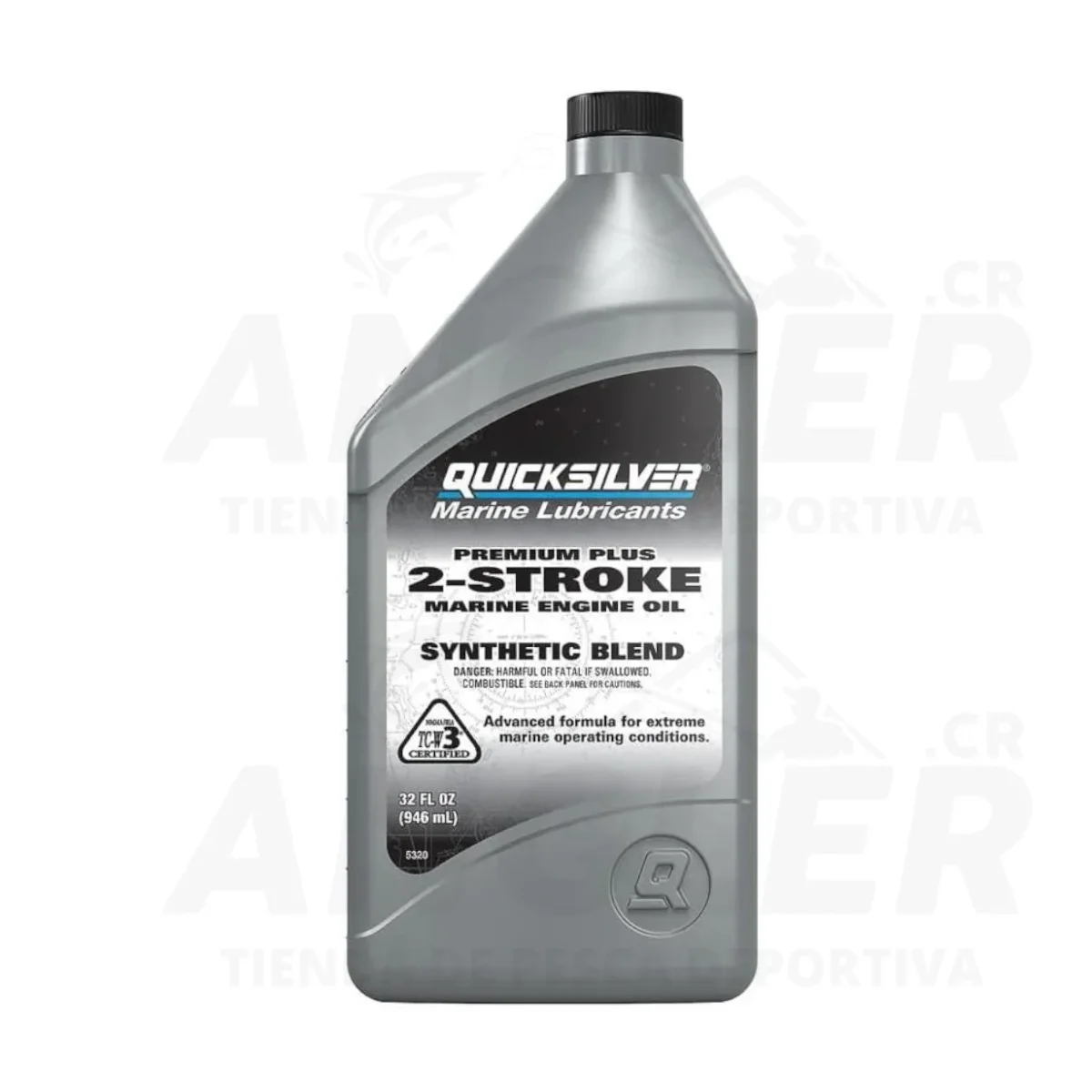 Aceite Quicksilver Marine Synthetic Premium Plus para Motor de 2 Tiempos - Imagen 2