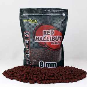 PRO ELITE BAITS PELLETS RED HALIBUT Perforados 8 mm