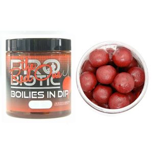 STARBAITS RED ONE BOILIES IN DIP 24mm