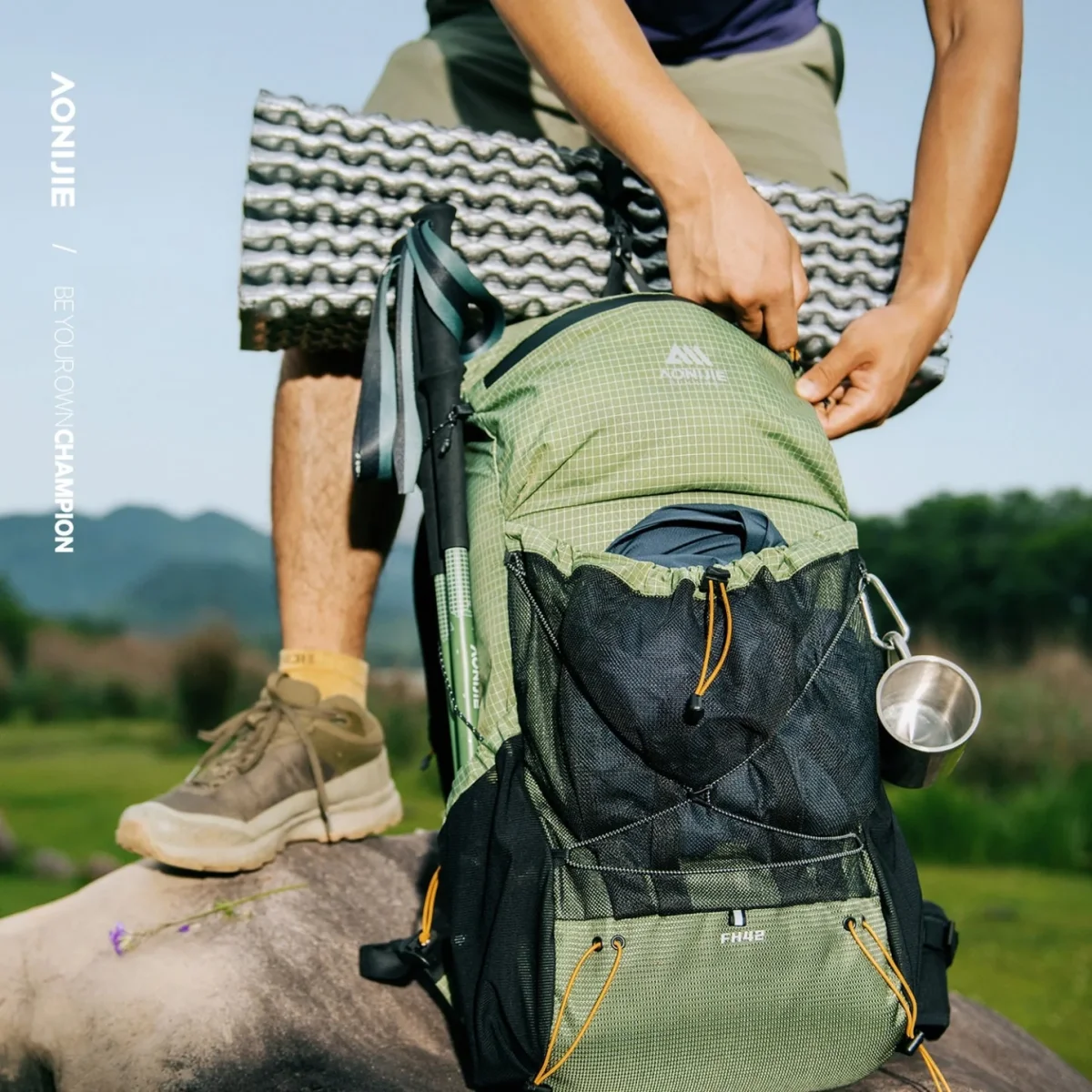 chaleco AONIJIE Rhino 42L - Imagen 7