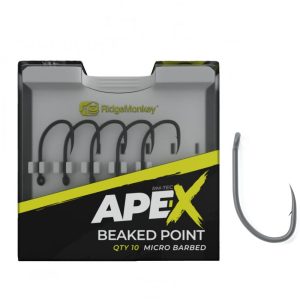 RIDGEMONKEY Anzuelos APE-X BEAKED POINT