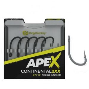 RIDGEMONKEY Anzuelos APE-X CONTINENTAL 2XX