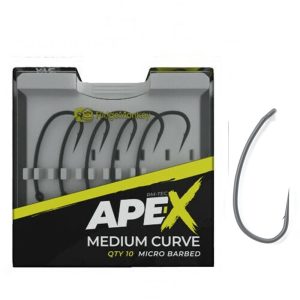 RIDGEMONKEY Anzuelos APE-X MEDIUM CURVE 2XX