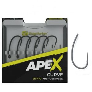 RIDGEMONKEY Anzuelos APE-X CURVE
