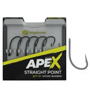 RIDGEMONKEY Anzuelos APE-X STRAIGHT POINT