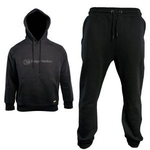 RidgeMonkey Apearel Dropback Heavyweight Black XL Sudadera + Pantalon