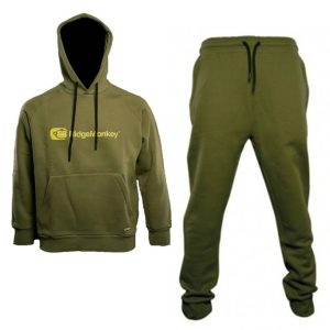 RidgeMonkey Apearel Dropback Heavyweight Green XL Sudadera + Pantalon