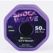 RIDGEMONKEY Connexion Shock Weave Braided Shock Leader 50lb