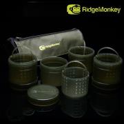 RidgeMonkey Modular Hookbait Pots Black