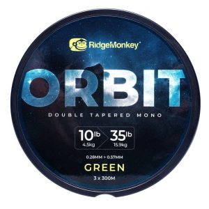 RidgeMonkey Orbit Mono Cónico Doble 0.30-0.57mm 15,9kg (3 Lineas x 300m Para 3 Carretes)