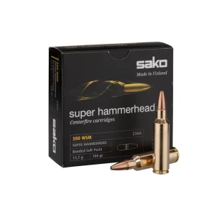 Sako Super Hammerhead Cal 300 WSM 180gr (10 Uni)