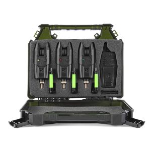 KORUM KBI-R Maletin 3 alarmas con receptor + 3 tensores
