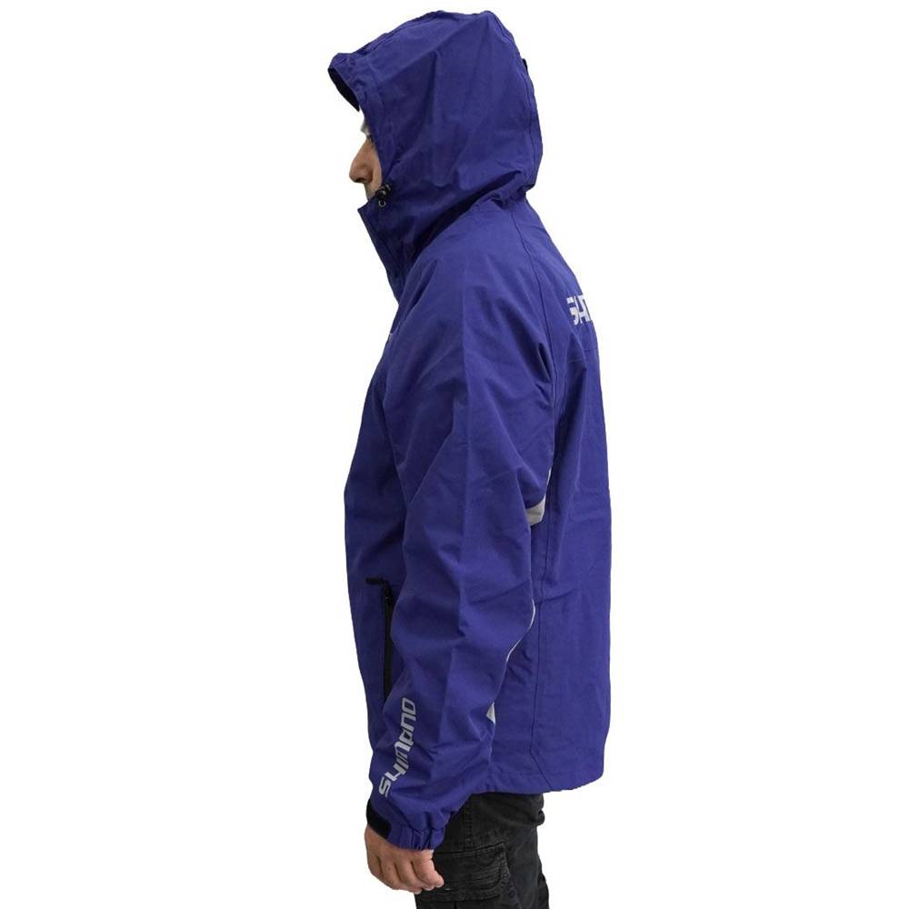 Shimano Rain Jacket Non Padded Blue talla XL Chaqueta impermeable - Imagen 5