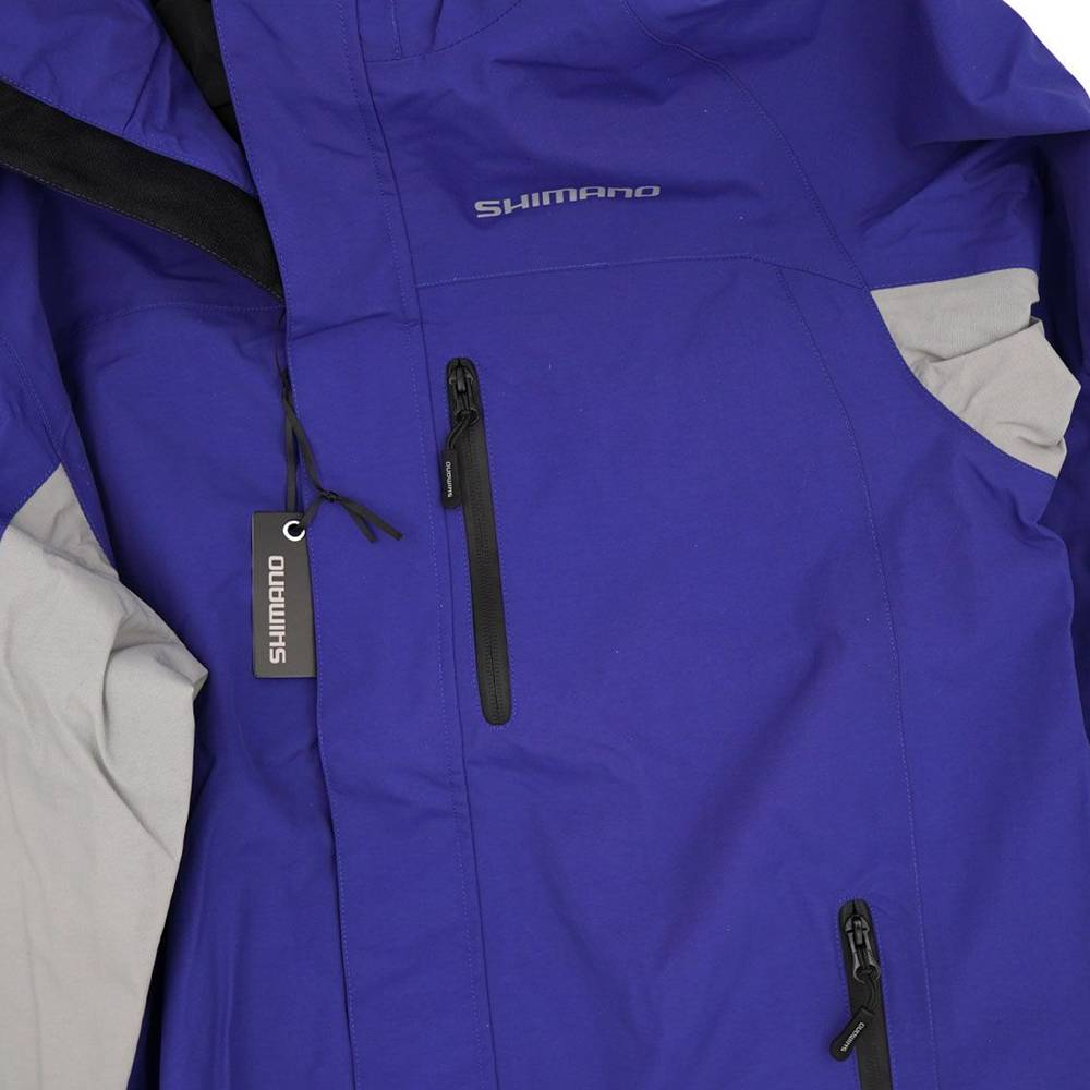 Shimano Rain Jacket Non Padded Blue talla XL Chaqueta impermeable - Imagen 6