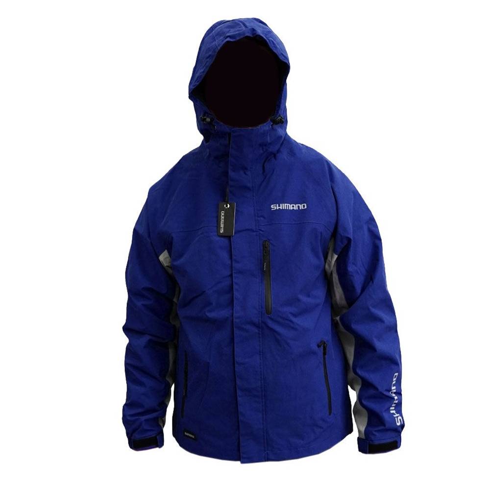 Shimano Rain Jacket Non Padded Blue talla XL Chaqueta impermeable - Imagen 3