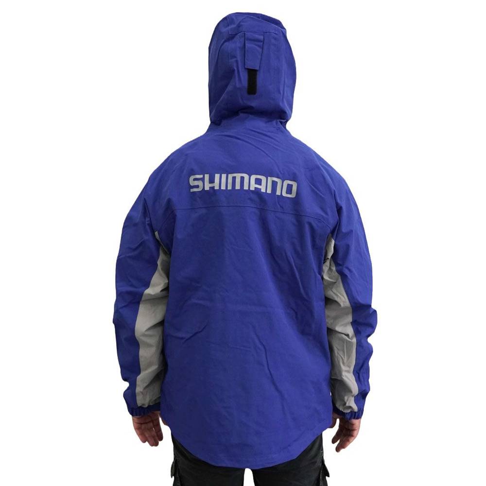 Shimano Rain Jacket Non Padded Blue talla XL Chaqueta impermeable - Imagen 4