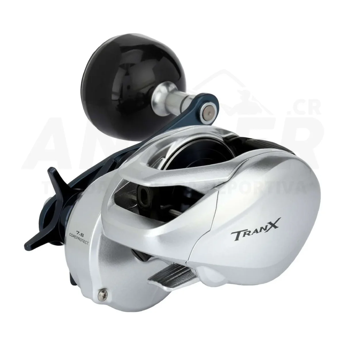 Carrete Shimano Tranx 400 con Manilla de Poder 7.2:1 Freno - Imagen 5