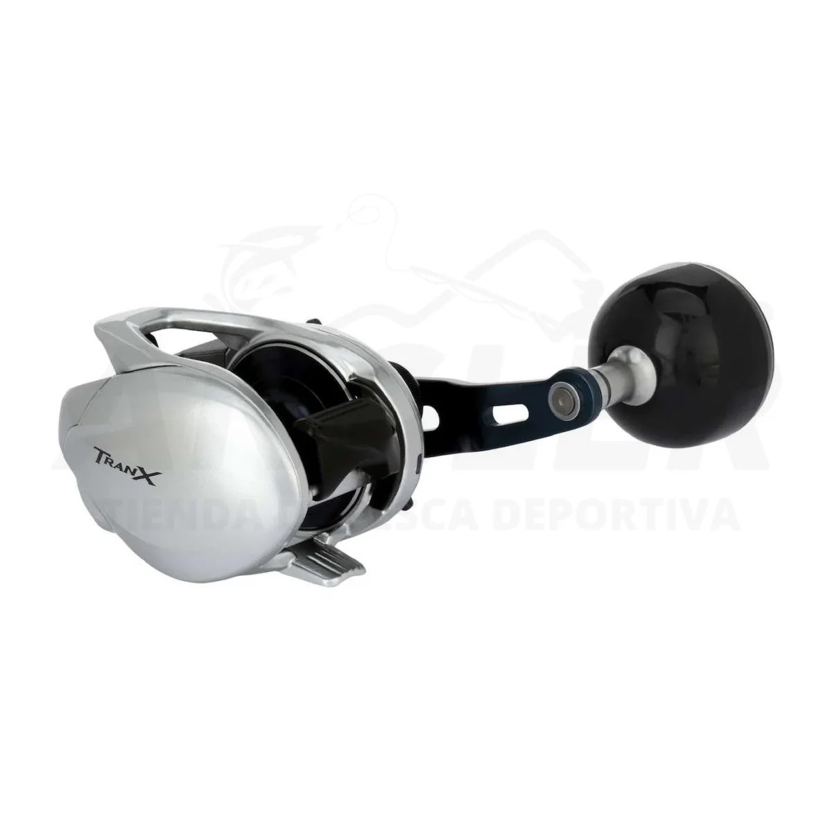 Carrete Shimano Tranx 400 con Manilla de Poder 7.2:1 Freno - Imagen 7