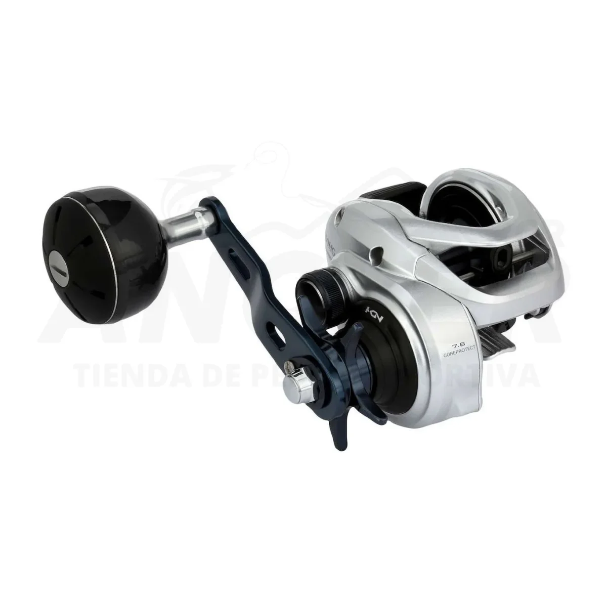 Carrete Shimano Tranx 400 con Manilla de Poder 7.2:1 Freno - Imagen 8