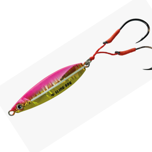 Jig Sling Angler 50g rosado/amarillo