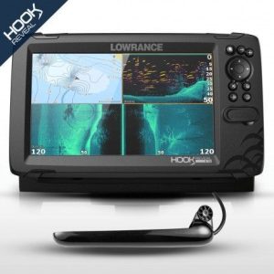 Sonda GPS Plotter Lowrance HOOK Reveal 9 Tripleshot
