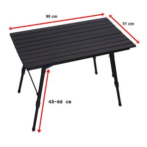 Sonik Hi-Lo Session Table mesa rectangular plegable alta