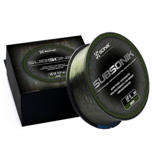 SONIK SUBSONIK GREEN 0,38 mm 22 Lb 1200m monofilamento