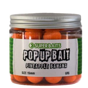 SUPERBAITS POP UPS PIÑA BANANA 15 mm