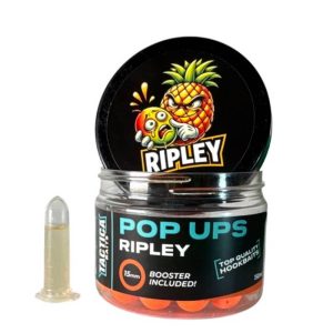 TACTICA BAITS RIPLEY POP UPS FLUOR ORANGE 15mm