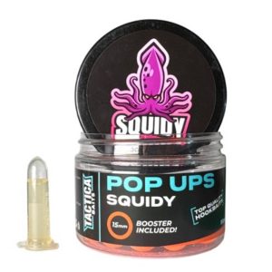 TACTICA BAITS SQUIDY POP UPS FLUOR ORANGE 15mm