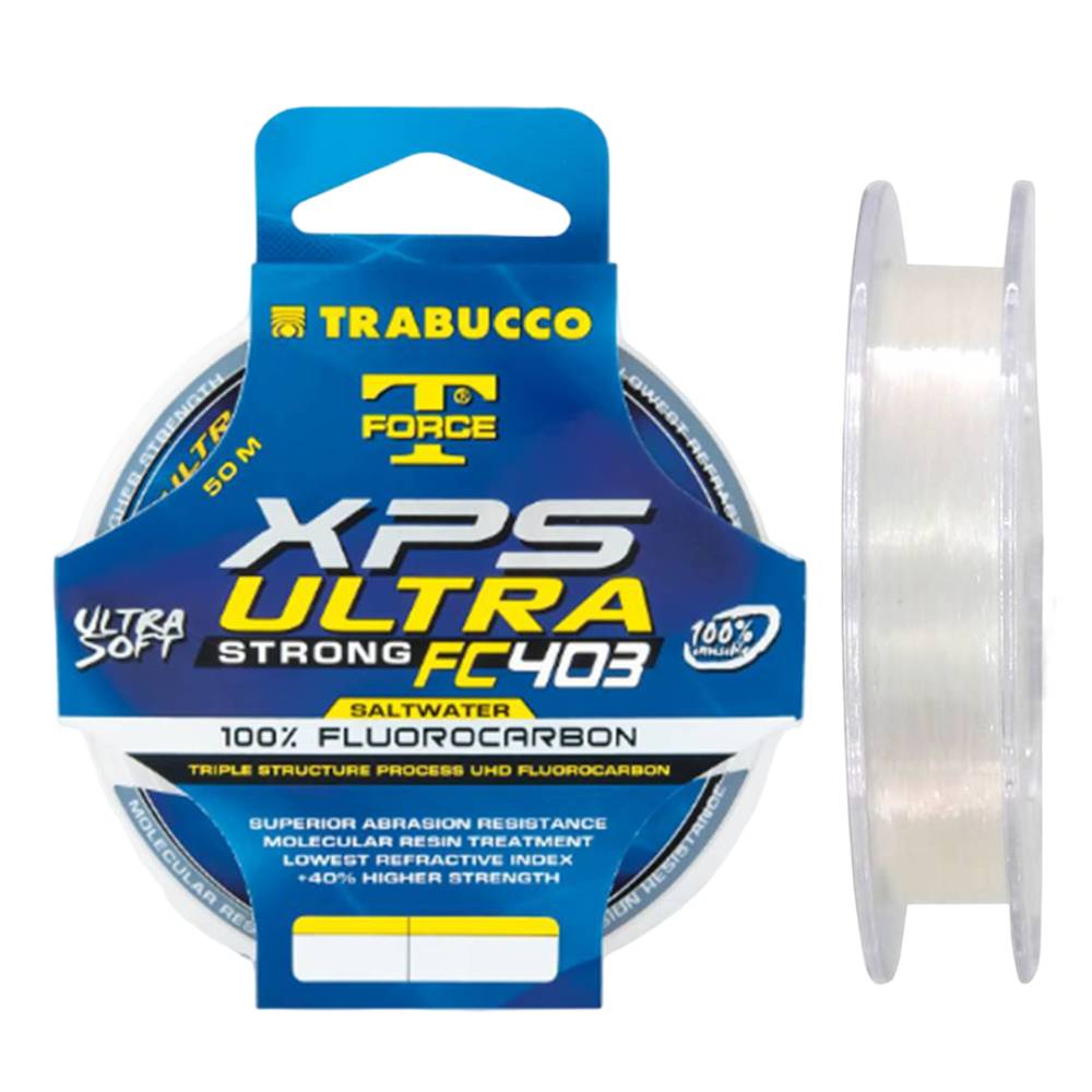 TRABUCCO T-FORCE XPS ULTRA FC403 SW 0,50mm 39,53 kg 100% FLUOROCARBONO - Imagen 2