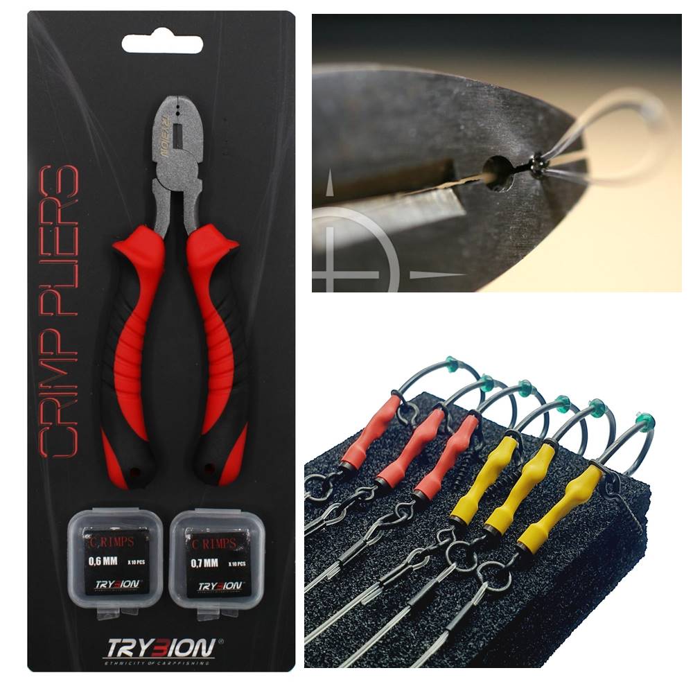 TRYBION TACKLE CRIMP PLIERS con GRAPAS de 0,6 y 0,7mm - Imagen 2