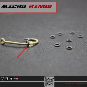 TRYBION TACKLE MICRO RINGS 3,1 mm Micro anillas 20 und