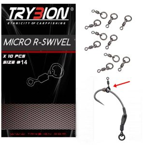 TRYBION MICRO ROLLING + RING Talla 14 (micro emerillones con anilla)