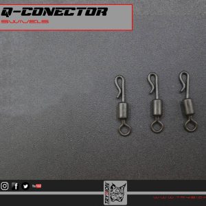 TRYBION QC ROLLING SWIVEL talla 7 Emerillon con enganche rapido tamaño pequeño