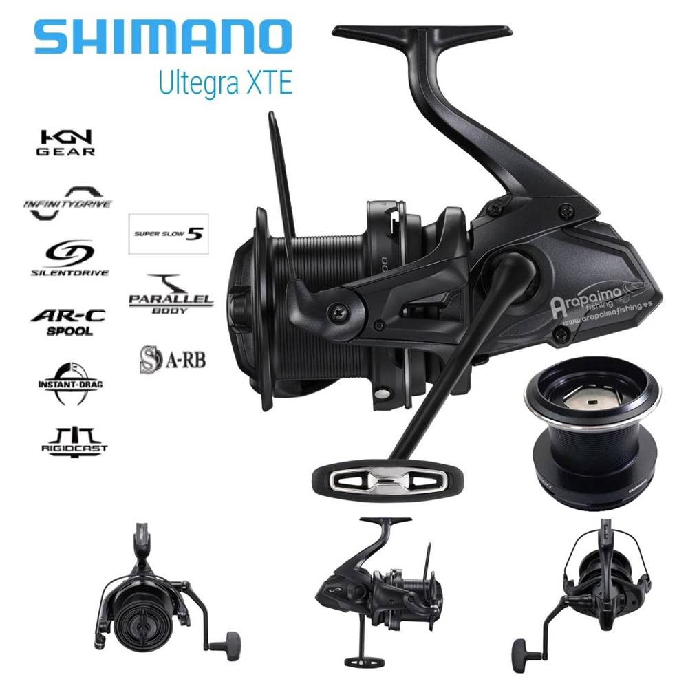 CARRETE SHIMANO ULTEGRA 14000 XTE con bobina extra