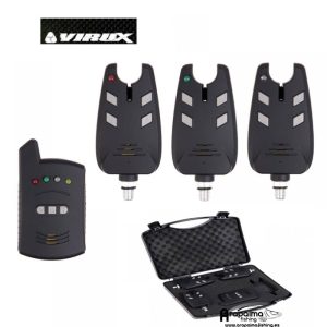 VIRUX BAFFLE MALETIN 3 Alarmas Con Receptor