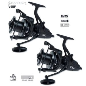 OFERTA PACK: 2 carretes VIRUX V9 BF 10000 Baitrunner (035 mm 520 m)