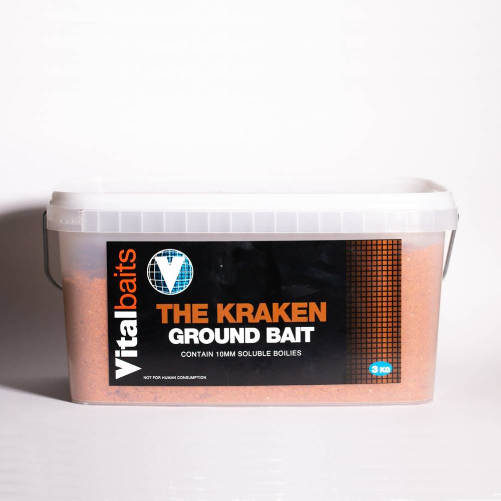 VITALBAITS THE KRAKEN GROUNDBAIT CUBO 3 kg - Imagen 2
