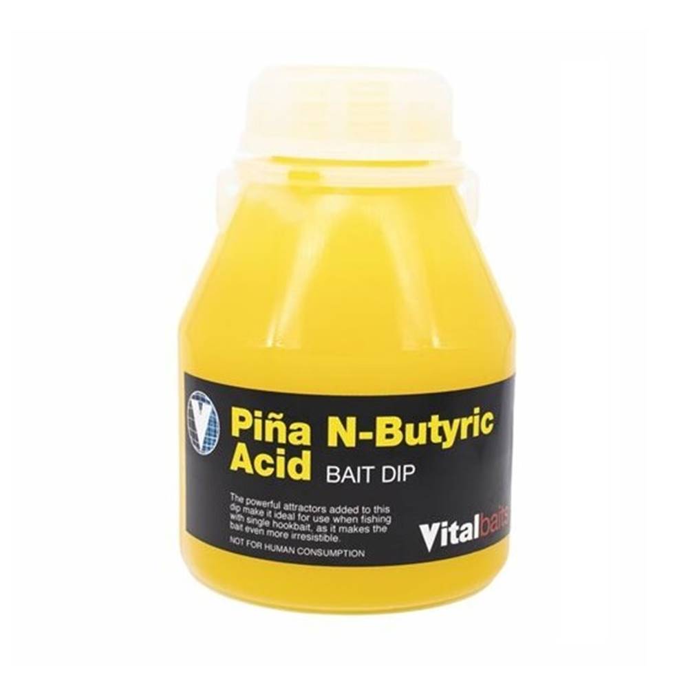VITALBAITS PIÑA N-BUTYRIC ACID BAIT DIP 250 ml - Imagen 2