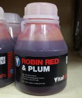 NOVEDAD! VITALBAITS DIP GLUG ROBIN RED & PLUM (CIRUELA) 250 ml - Imagen 2