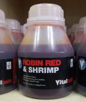 NOVEDAD! VITALBAITS DIP GLUG ROBIN RED & SHRIMP (GAMBA)  250 ml