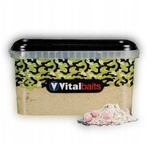 VITALBAITS STRAWBERRY NUTTY GROUNDBAIT CUBO 3 kg