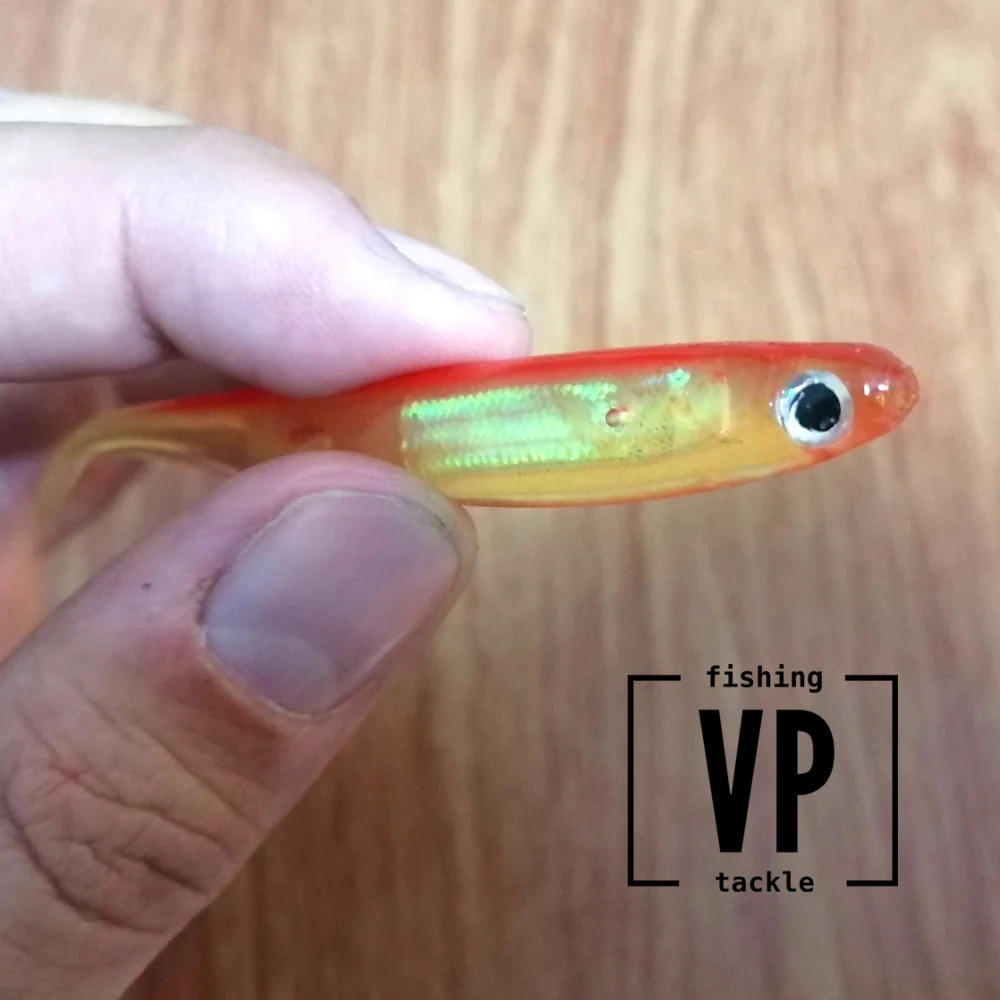 Señuelo Suave VP Baby Jerk Flush Tail 9cm - 5 unidades - Imagen 8