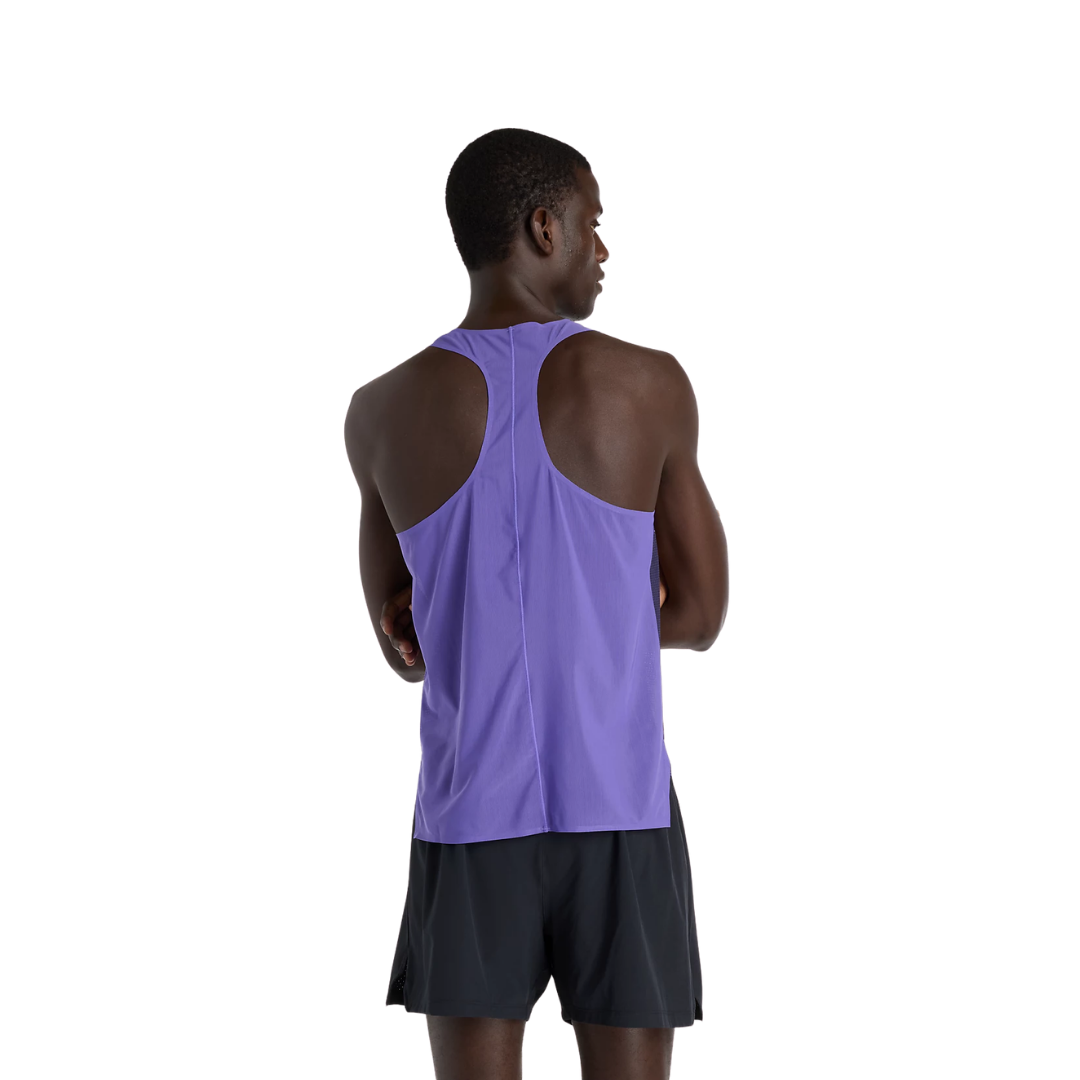 New Balance Race Day Ultra Light Printed Singlet para hombre - Imagen 4