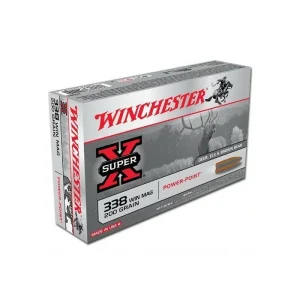 Winchester Power Point Cal 338 Win Mag 200gr