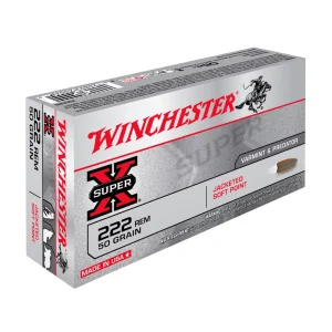 Winchester Power Point Cal 222 Rem 50gr