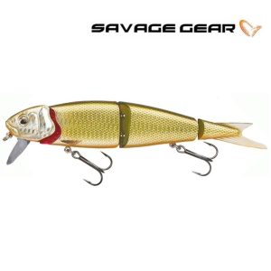Savage Gear Minnow Articulado 4Play Herring Lowrider 190 mm 51 Grs Dirty Roach para lucio y siluro